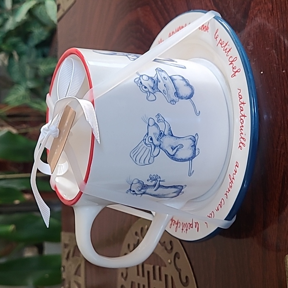 💙❤️Rae Dunn Ratatouille Mug & Saucer - Picture 3 of 9